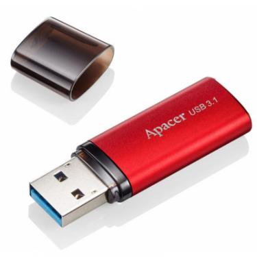 USB флеш накопитель Apacer 32GB AH25B Red USB 3.1 Gen1 Фото 2