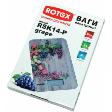Весы кухонные Rotex RSK14-P Grape Фото 1