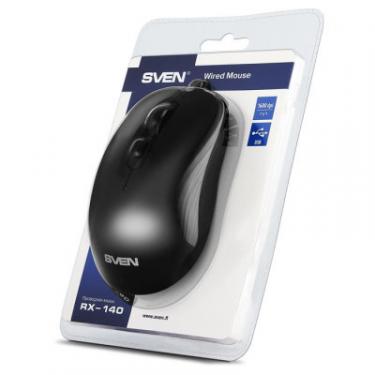 Мышка Sven RX-140 USB black Фото 5
