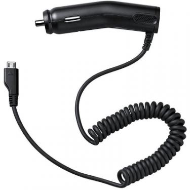 Зарядное устройство Toto TZX-66 Car charger MicroUsb 1A 1.2m Black Фото 1