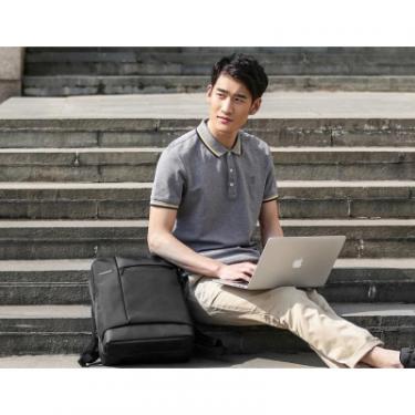 Рюкзак для ноутбука Xiaomi 14" RunMi 90 Classic Business Backpack Dark Grey/B Фото 7