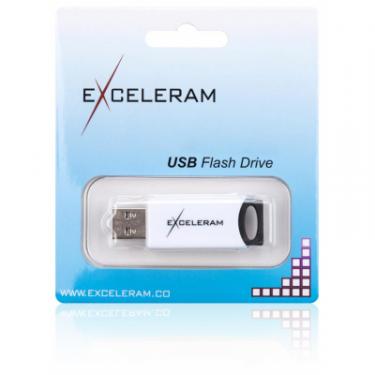 USB флеш накопитель eXceleram 16GB H2 Series White/Black USB 2.0 Фото 5
