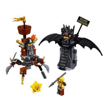 Конструктор LEGO Movie Боевой Бэтмен и Железная борода 168 деталей Фото 1