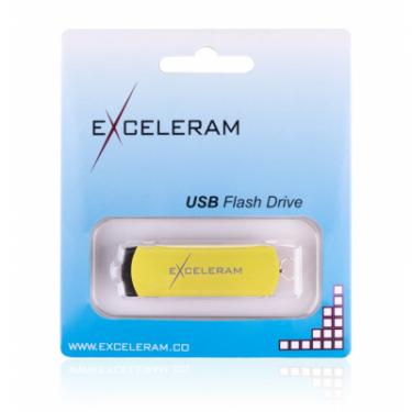 USB флеш накопитель eXceleram 16GB P2 Series Yellow2/Black USB 3.1 Gen 1 Фото 7