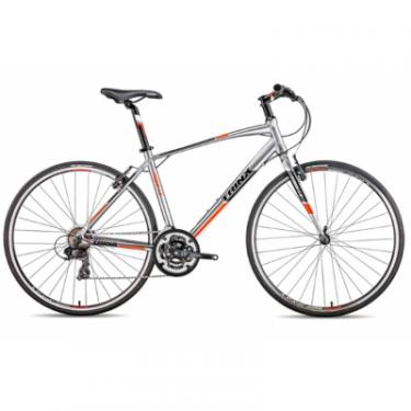 Велосипед Trinx Free 1.0 700C*470 Grey-Black-Red Фото