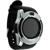 Смарт-часы UWatch V8 Black/Silver Фото 1