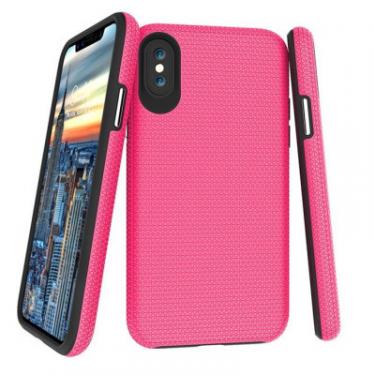 Чехол для мобильного телефона 2E Apple iPhone XS, Triangle, Pink Фото