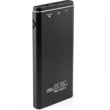 Батарея универсальная Vinga 10000 mAh QC3.0 PD aluminium black Фото 1