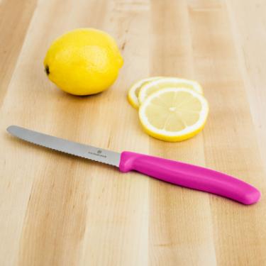 Кухонный нож Victorinox SwissClassic для нарезки 8 см, волнистое лезвие, р Фото 1