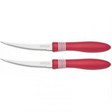 Набор ножей Tramontina COR & COR для томатов 2шт 102 мм Red Фото 1