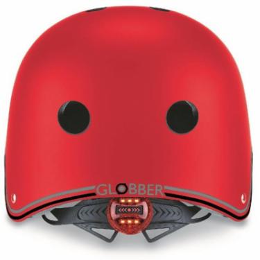 Шлем Globber с фонариком Красный 48-53см (XS/S) Фото 1