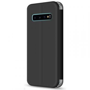 Чехол для мобильного телефона MakeFuture Flip Case (Soft-Touch PU) Samsung S10 Plus Black Фото 1