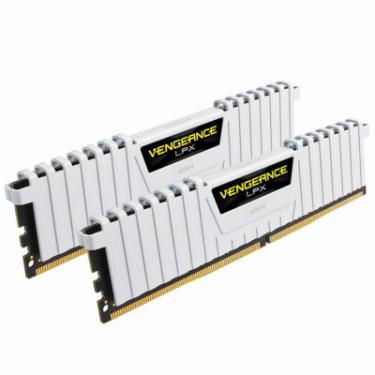 Модуль памяти для компьютера Corsair DDR4 32GB (2x16GB) 2666 MHz Vengeance LPX White Фото 2