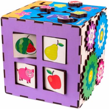 Развивающая игрушка Quokka Интерактивный куб 20х20 см Фото 3