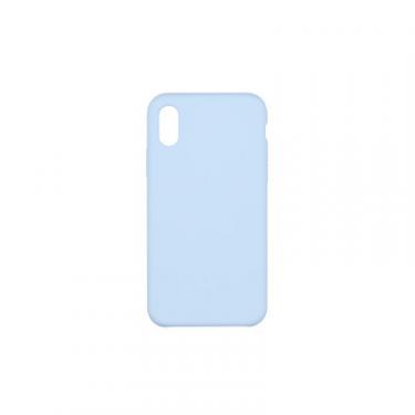 Чехол для мобильного телефона 2E Apple iPhone XS, Liquid Silicone, Light Purple Фото
