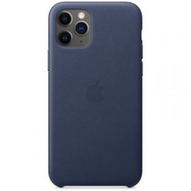 Чехол для мобильного телефона Apple iPhone 11 Pro Leather Case - Midnight Blue Фото
