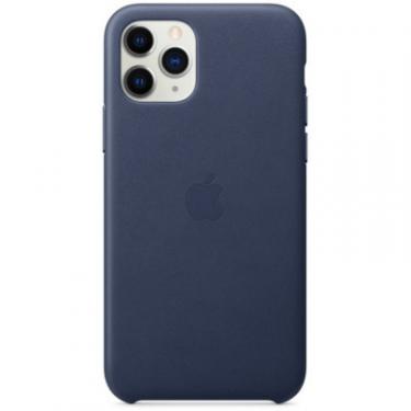 Чехол для мобильного телефона Apple iPhone 11 Pro Leather Case - Midnight Blue Фото 1