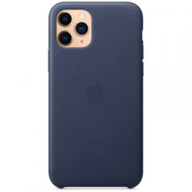 Чехол для мобильного телефона Apple iPhone 11 Pro Leather Case - Midnight Blue Фото 3
