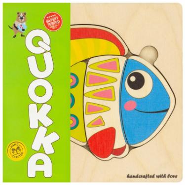Развивающая игрушка Quokka Пазл-мозаика Рыба Фото