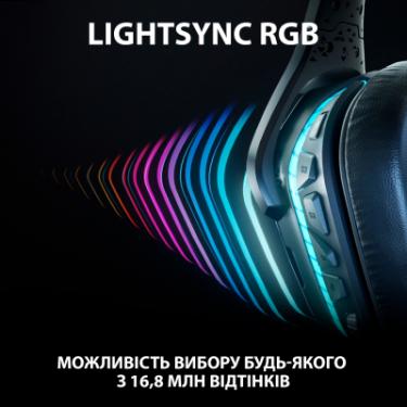 Наушники Logitech G935 Wireless 7.1 Surround Sound LIGHTSYNC Gaming Фото 7