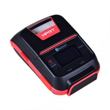 Принтер чеков HPRT HM-E200 мобільний, Bluetooth, USB, червоний+чорний Фото 2