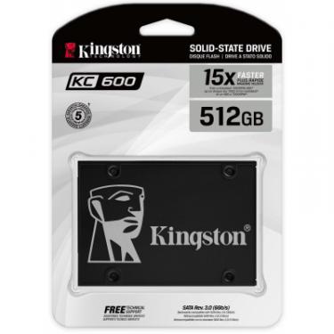 Накопитель SSD Kingston 2.5" 512GB Фото 2
