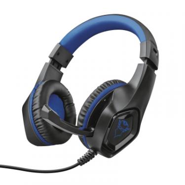 Наушники Trust GXT 404B Rana Gaming Headset for PS4 3.5mm BLUE Фото