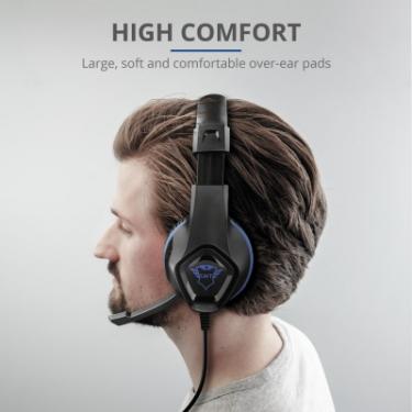 Наушники Trust GXT 404B Rana Gaming Headset for PS4 3.5mm BLUE Фото 4