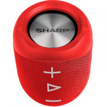 Акустическая система Sharp Compact Wireless Speaker Red Фото 1