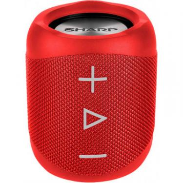Акустическая система Sharp Compact Wireless Speaker Red Фото 3