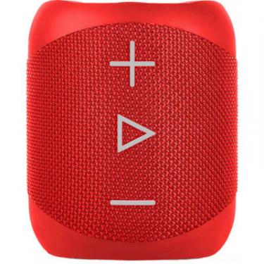 Акустическая система Sharp Compact Wireless Speaker Red Фото 4