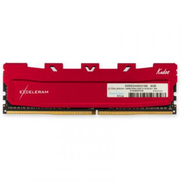 Модуль памяти для компьютера eXceleram DDR4 8GB 3200 MHz Kudos Red Фото