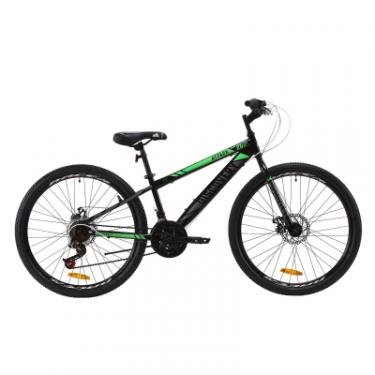 Велосипед Discovery 26" ATTACK DD рама-13" St 2020 черно-зеленый с сер Фото