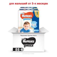 Подгузники Huggies Pants 3 для мальчиков (6-11 кг) 2*44 шт Фото