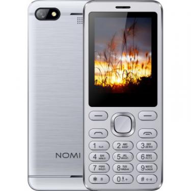 Мобильный телефон Nomi i2411 Silver Фото 6