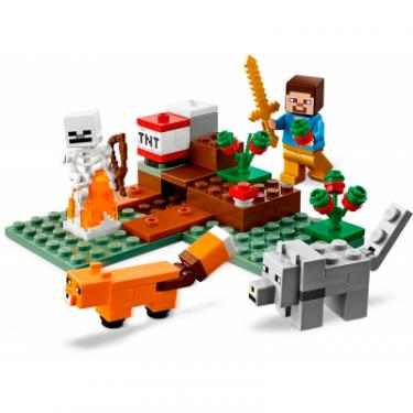 Конструктор LEGO Minecraft Приключения в тайге 74 детали Фото 3