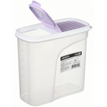 Емкость для сыпучих продуктов Ardesto Fresh 1.8 л Purple Фото 1