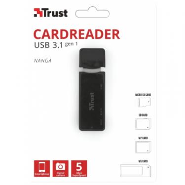 Считыватель флеш-карт Trust Nanga USB 3.1 Фото 2