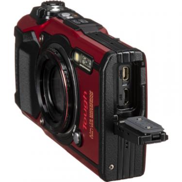 Цифровой фотоаппарат Olympus TG-6 Red (Waterproof - 15m; GPS; 4K; Wi-Fi) Фото 4
