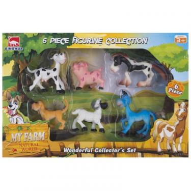 Игровой набор Dingua Зверюшки с фермы 6 шт Фото