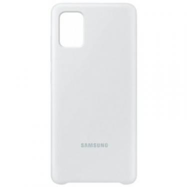 Чехол для мобильного телефона Samsung Silicone Cover для Galaxy A51 (A515F) White Фото