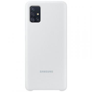 Чехол для мобильного телефона Samsung Silicone Cover для Galaxy A51 (A515F) White Фото 1