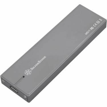 Карман внешний Silver Stone USB 3.1 Gen 2 для SSD NVM Express M.2 SSD (2242/22 Фото