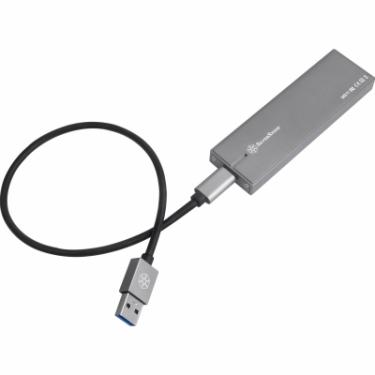Карман внешний Silver Stone USB 3.1 Gen 2 для SSD NVM Express M.2 SSD (2242/22 Фото 4