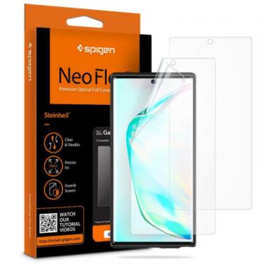 Пленка защитная Spigen Galaxy Note 10 Neo Flex, HD (2 pack) Фото