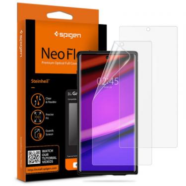 Пленка защитная Spigen Galaxy Note 10 Neo Flex, HD (2 pack) Фото 1