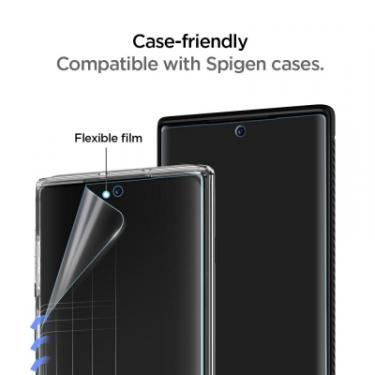 Пленка защитная Spigen Galaxy Note 10 Neo Flex, HD (2 pack) Фото 4