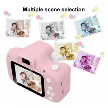 Интерактивная игрушка XoKo Цифровой детский фотоаппарат розовый Фото 6