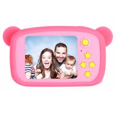 Интерактивная игрушка XoKo Bear Цифровой детский фотоаппарат розовый Фото 1