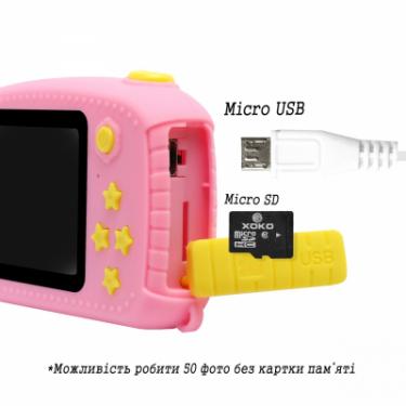 Интерактивная игрушка XoKo Bear Цифровой детский фотоаппарат розовый Фото 2